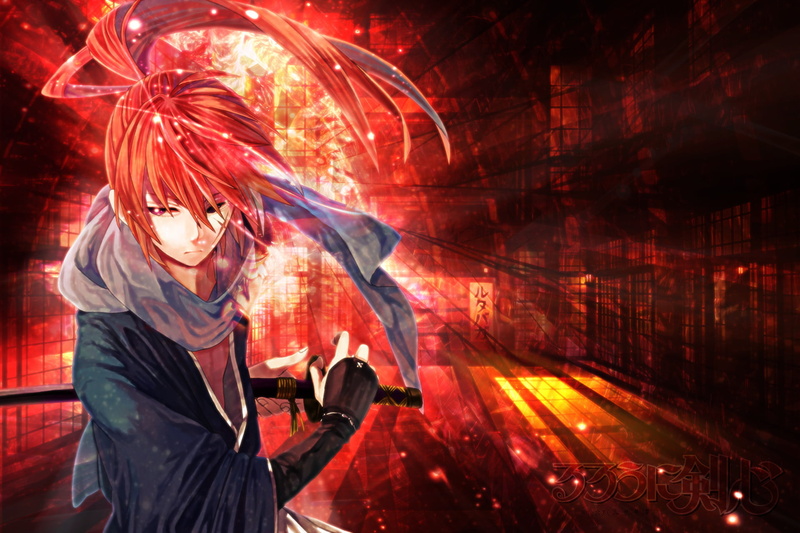 Red Hair, Rurouni Kenshin, 1080P, Anime
