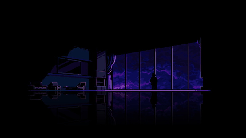 video games, Katana Zero, screen shot, 1080P, pixelated