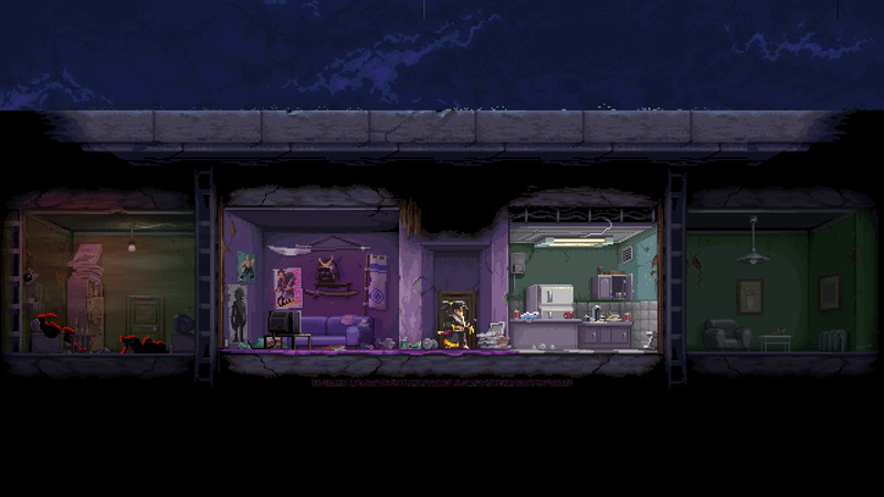 1080P, Katana Zero, video game art