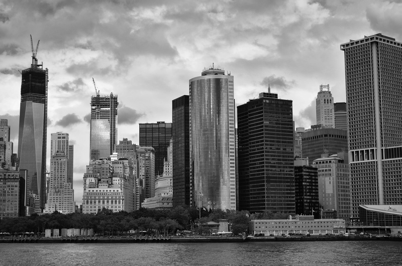 urban, industry, landscape, skyscraper, view, travel destinations, corporate, property, high, built Structure, famous Place, economy, river, brooklyn, building