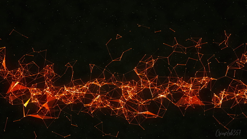 digital art, Plexus, 1080P