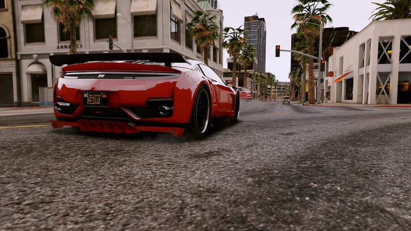 Mod, car, Redux, 4K, Grand Theft Auto V