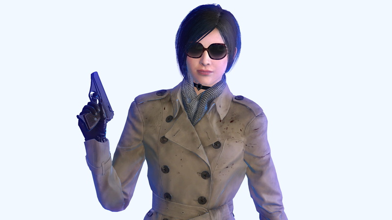 games art, Resident Evil, Resident Evil 2 Remake, 1080P, Garrys Mod, Ada Wong