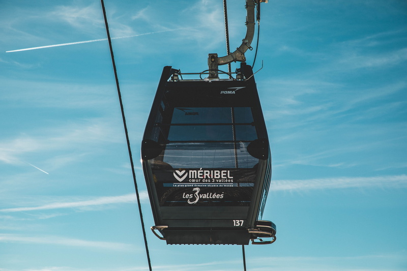 slope, industry, bucket, 4K, cable car, text, number, cable, streetcar, day, non-western script, cloud - sky, capital letter, transportation, trolley