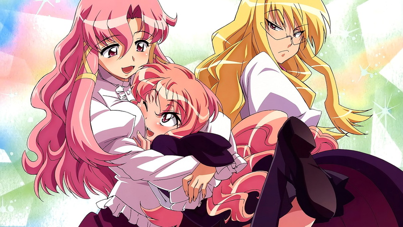 1080P, open mouth, Louise Françoise Leblanc de la Vallière, close-up, Zero no Tsukaima, long hair, looking away, female likeness, anime girls, pink hair