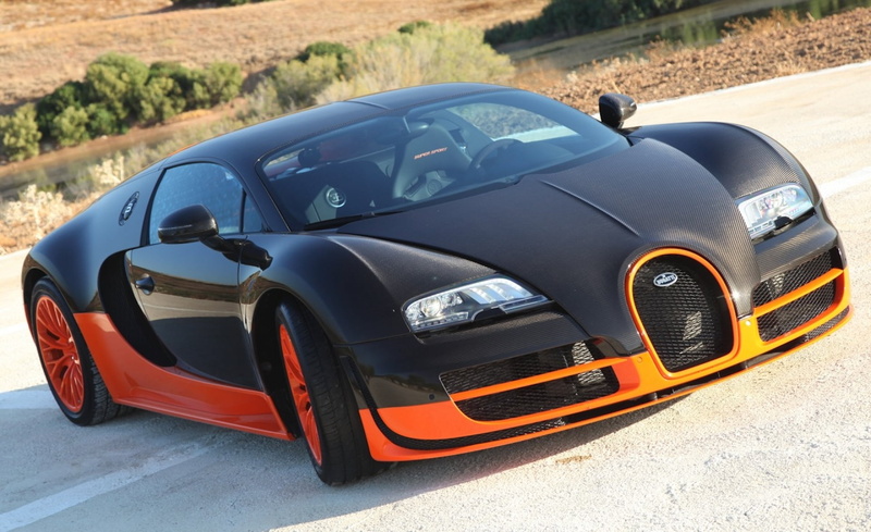 black, coupe, orange, motor vehicle, Bugatti, day, car, 1080P, 16.4, supercar, close-up, racecar, retro styled, road, nature, outdoors, convertible, city
