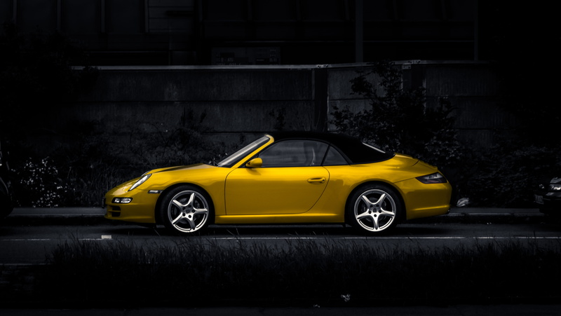 land Vehicle, transportation, sports Car, outdoors, retro styled, no People, city, street, urban Scene, taxi, 4K, car, yellow taxi, side view, black, new York City
