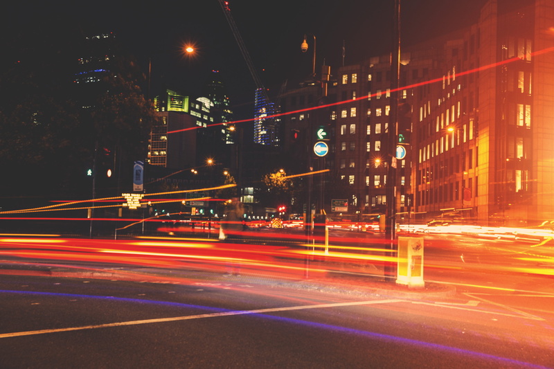 dusk, sign, street, no people, urban, blurred Motion, exposure, 4K, cityscape, long exposure, downtown District, speed, trails, showing, outdoors, traffic