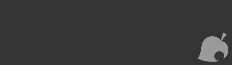Dual Monitors, 4K, minimalism, Animal Crossing, logo, gray, Animal Crossing New Leaf, black, New Leaf