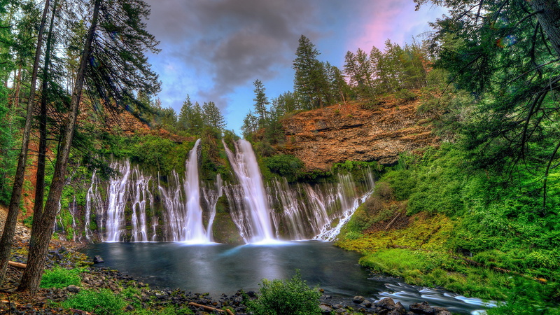 land, water, tree, non-urban scene, motion, forest, nature  for desktop download 3840x2160, no people, woodland, plant, beauty in nature, growth, nature