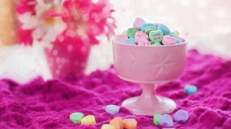 Download 3840x2160, candy, Bowl, 4K, Background 4K Ultra HD, Bright