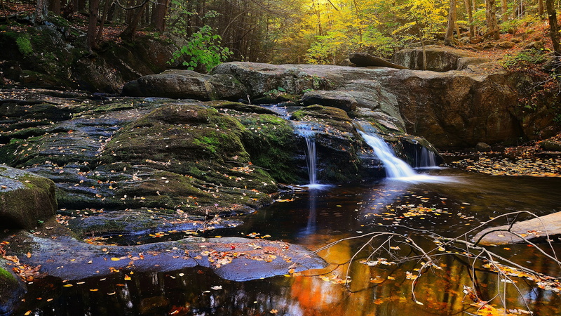 nature  for desktop download 3840x2160, long exposure, rock, blurred motion, no people, beauty in nature, land, scenics - nature, waterfall, power in nature