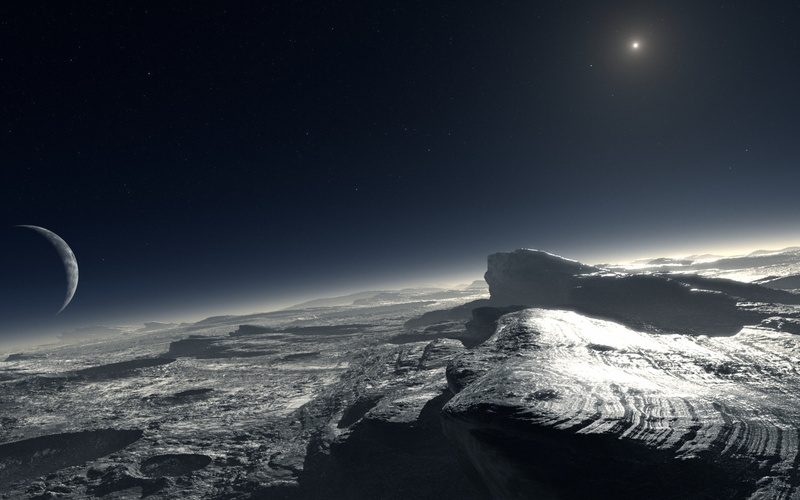 4K, Background Ultra HD 4K, News, Dwarf planet, planet, Download 3840x2400 Pluto, Trans-neptunian objects