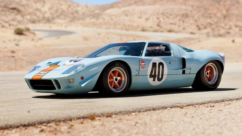 1080P, coupe, Ford GT40, car, sports car