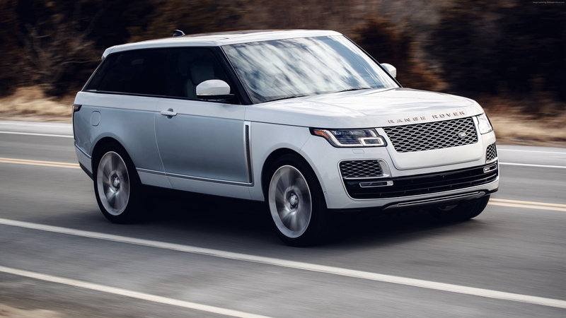 nature, transportation, street, Land Rover Range Rover SV Coupe, tire, car, city, mode of transportation, 4K, no people, road, land vehicle, 2019 Cars