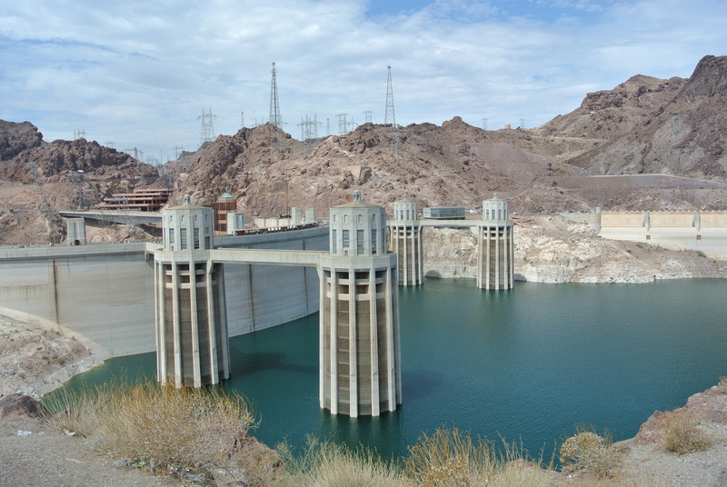 usa, mountain range, hydro, environmental conservation, america, generator, energy, bridge - man made structure, nature, electricity, connection, arizona