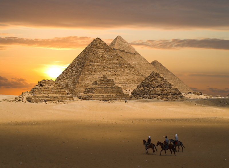 tourism, great, Egypt, north Africa, nature, sand, pyramid Shape, tomb, history, the past, cultures, sky, desert, huge, riding, sunset, architecture, giza