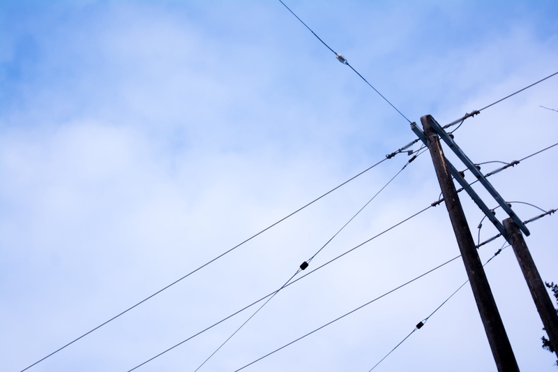 telephone pole, black, 1080P, power lines, electrical, power line, power supply, complexity, blue, electric, day, post, nature, hydro, fuel and power generation
