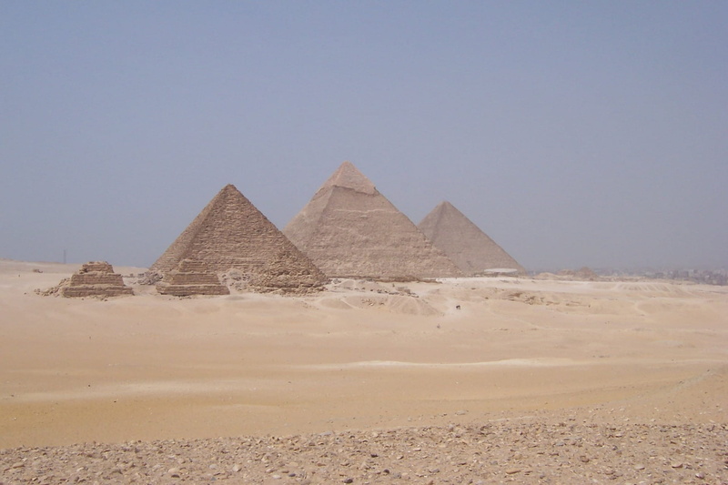 ancient civilization, climate, 1080P, tomb, ancient, history, ancient history, clear sky, pyramids, built structure, historical, egyptian, arid climate