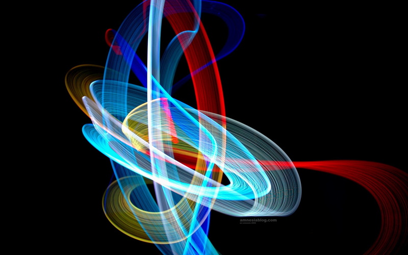 black background, abstract, illuminated, long exposure, bandwidth, indoors, motion, artistic, speed, technology, light trail, blurred motion, no people