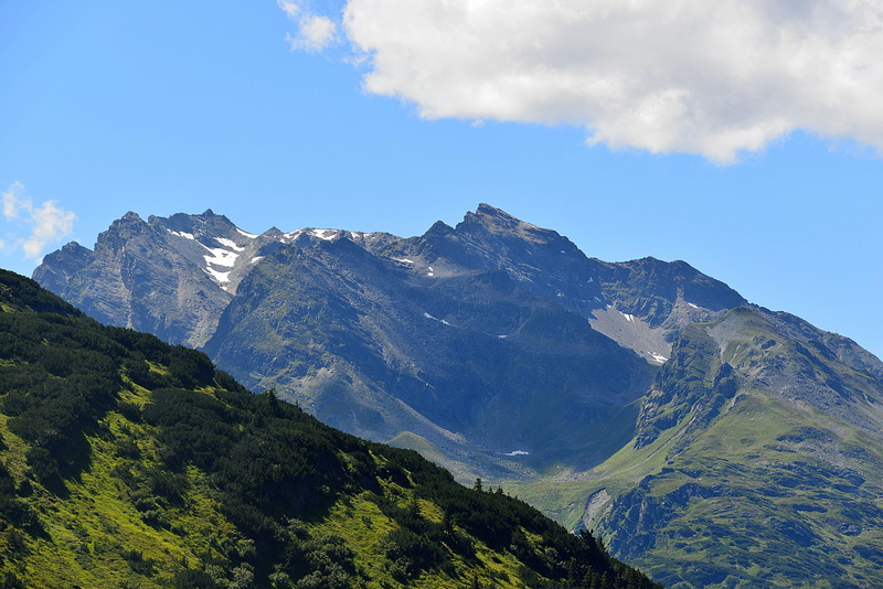 mountains, beauty in nature, environment, Mountains, land, landscape, broadband tip, plant, blue, 5K, Alpine, coniferous tree, travel destinations, nature