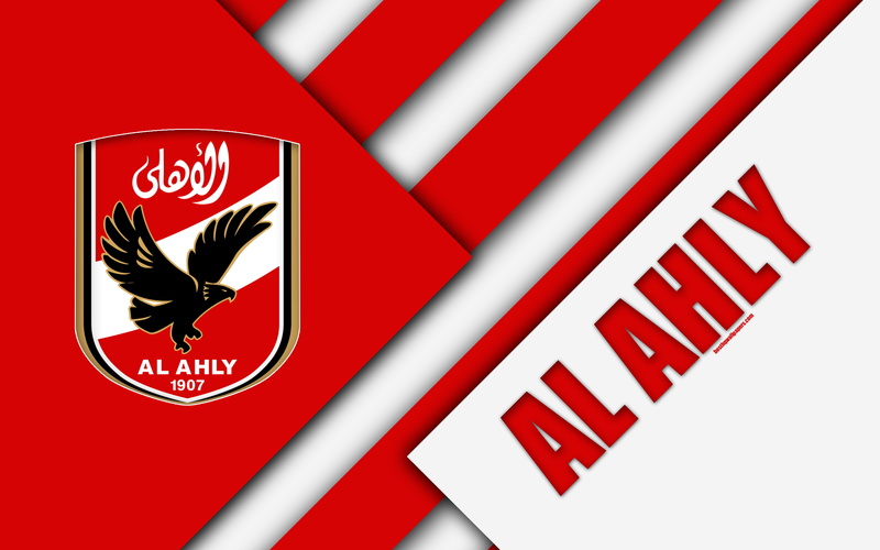 Logo, Al Ahly SC, Soccer, 4K, Emblem