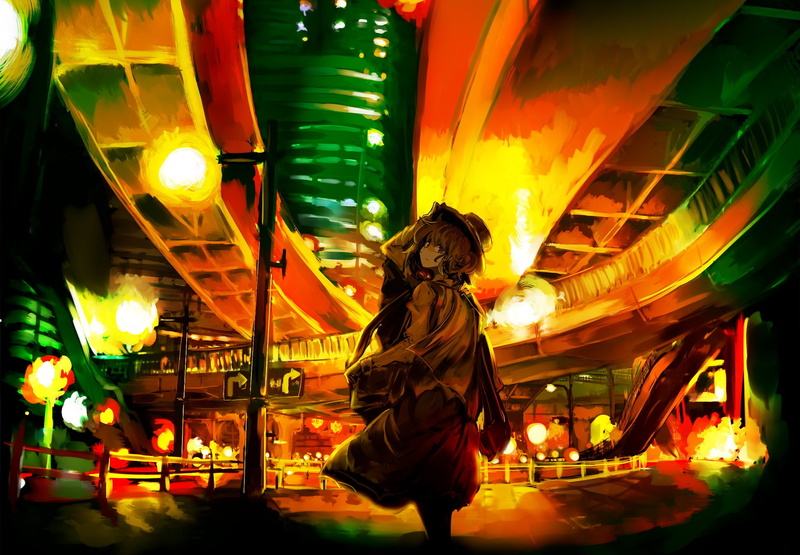 girls, anime, touhou, looking back, renko, interchange, usami, back, 1080P, looking, usami renko, anime girls, 1938x1344