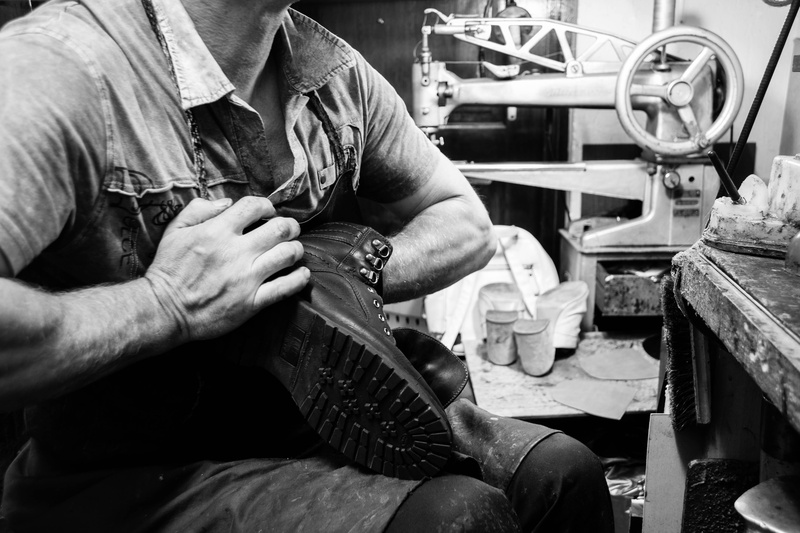 holding, working, men, occupation, indoors, 4K, hand, manufacturing equipment, equipment, machinery, shoe repair, one person, real people, small business