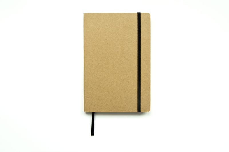 paper, simplicity, blank, cut out, template, design, journal, kraft notebook with elastic band, document, still life, education, elastic band, layout, hardcover