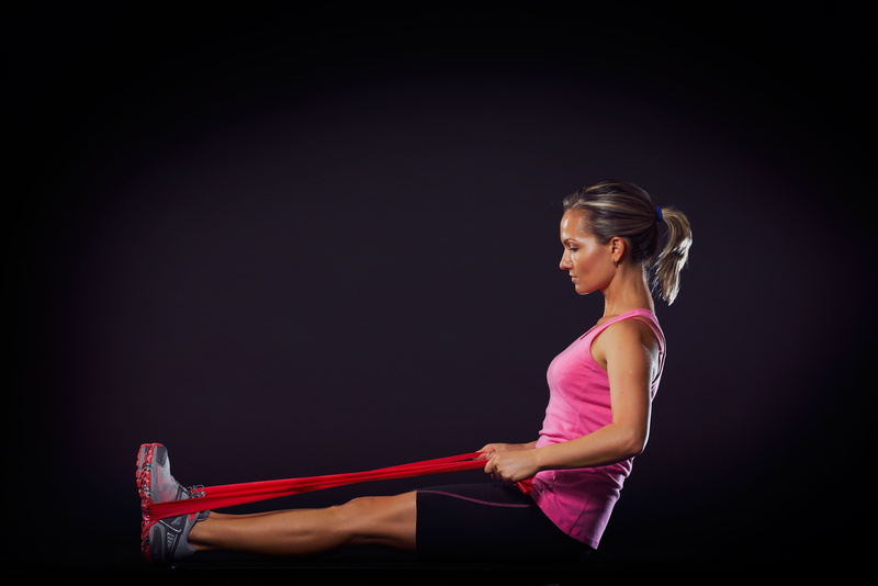 elongation, pilates, 5K, sportswear, elastic band, pose