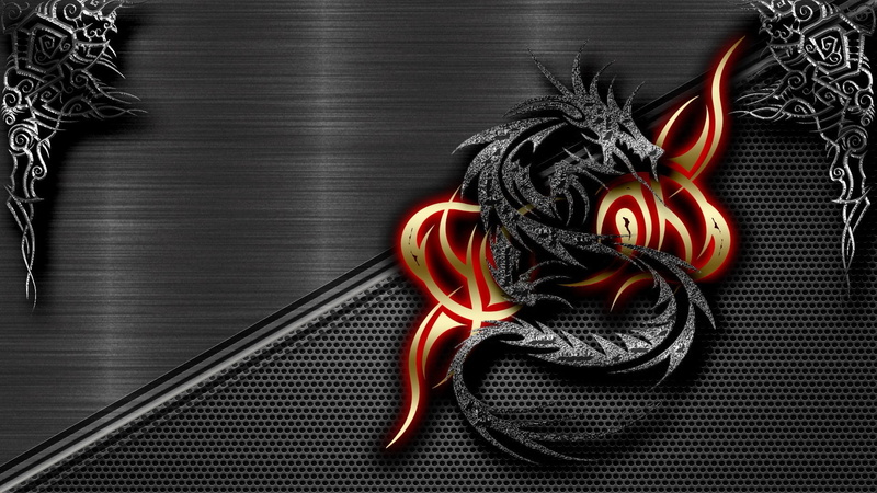 personal accessory, cable, rope, tied up, black color, high angle view, directly above, 1080P, dragon beautiful pictures for, table, still life, tied knot