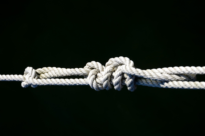 fixing, gray, knitting, detention, rope, studio shot, 4K, old, backgrounds, safety, no people, connection, metal, textured, string, black background, ship traffic jams