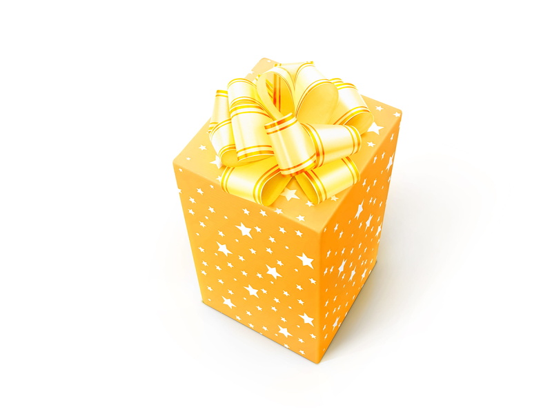 gift, bow, crate, paper, shiny, xmas, christmas, package, wrapping, holiday, gold colored, box, ribbon, decoration, anniversary, giving, party - social event