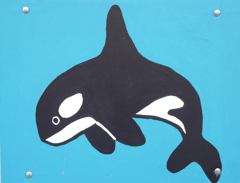 drawing, comic, figure, representation, mural, indoors, Dolphin, paint, human representation, colored Background, shape, delphinidae, wall - building feature