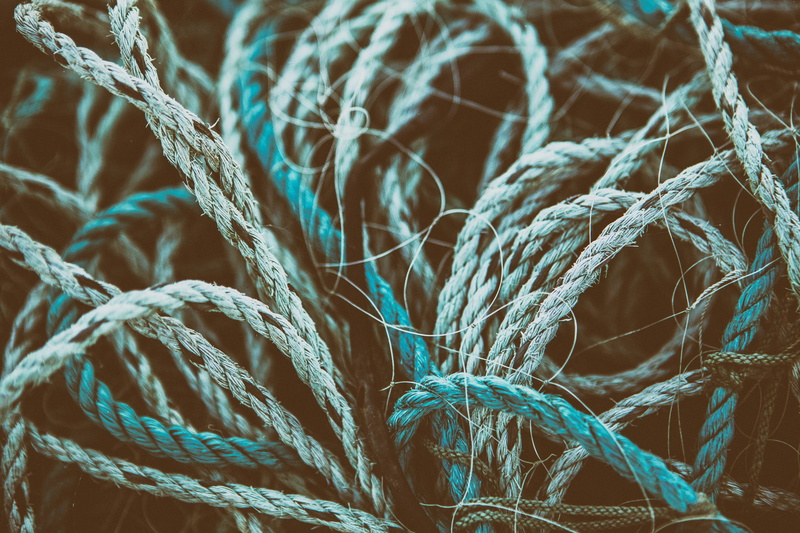 rope, texture, complexity, string, shot, kent, England, Kent, Close-up shot, blue, abstract, fishing industry, connection, no people, captured, close, Deal