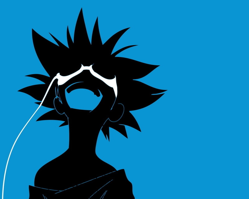 anime, 720P, art, cowboy bebop, cowboy, ed, hd, x, bebop, vector, silhouette