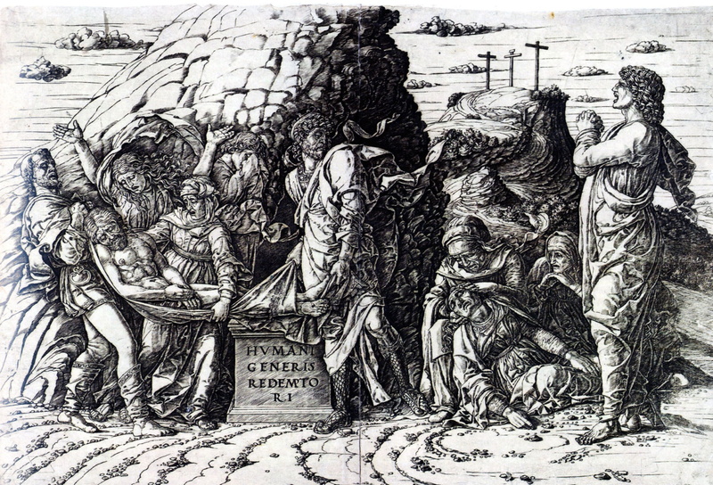 Andrea Mantegna, Tomb in Width, 1475, The Implementation of the, 1080P, Burin