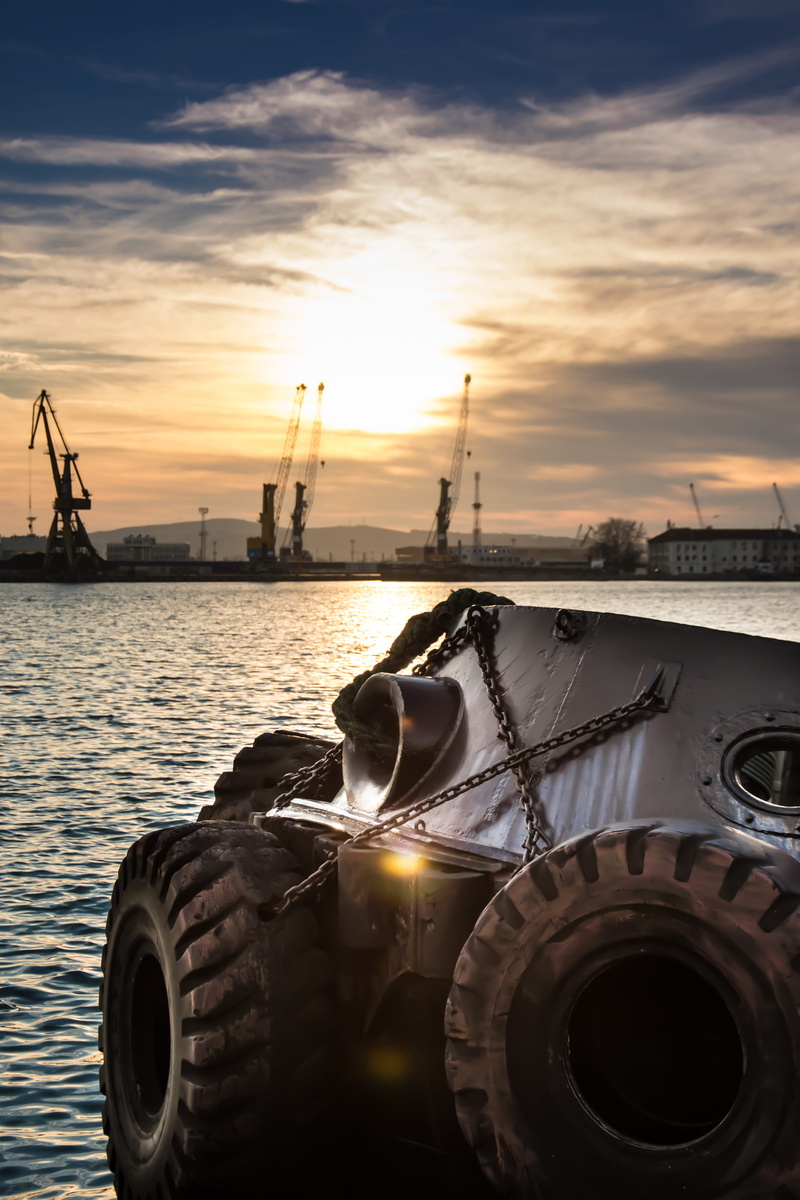 construction equipment, vehicle, ship, closeup, nautical vessel, 5K, wheel, commercial, harbor, trade, machinery, cargo, no people, reflection, metal