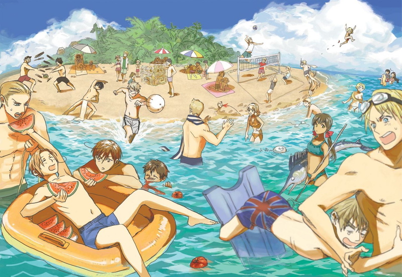 real people, lifestyles, vacations, Germany, holiday, men, nature, trip, Axis Powers Hetalia , outdoors, 720P, England, group of people, people, leisure activity