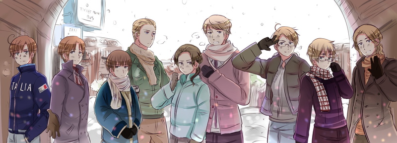 kingdom, states, united, 1080P, axis, china, hetalia, russia, powers
