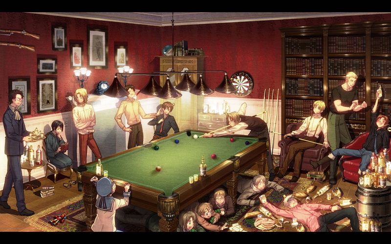 Hetalia: Axis Powers, 1080P, Anime