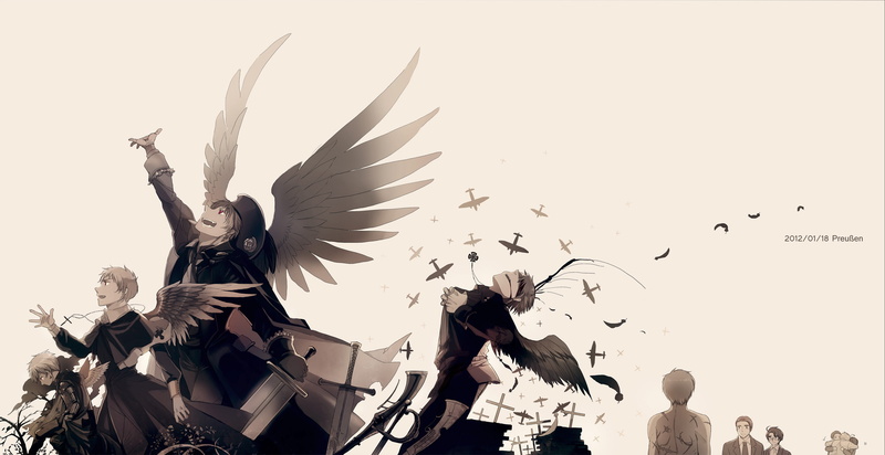 2K, Hetalia: Axis Powers, Anime