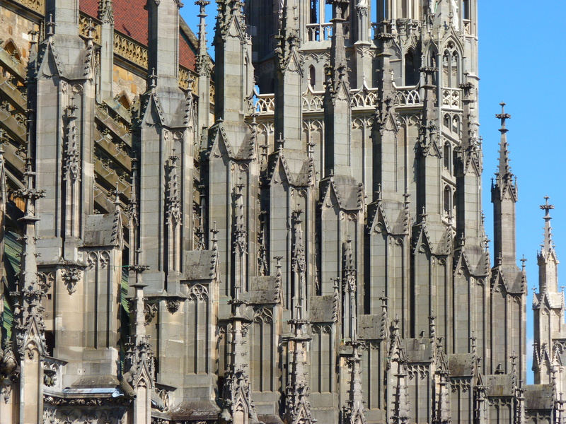 built structure, 4K, stone, history, belief, ancient civilization, no people, place of worship, low angle view, building exterior, gothic style, outdoors