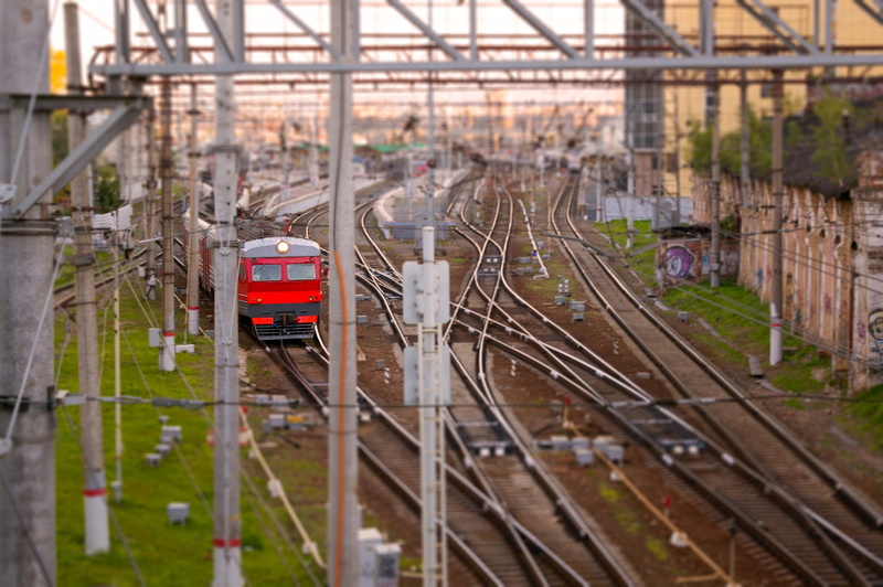 architecture, road, built structure, railroad car, train, pollution, electric train, track, bridge, train - vehicle, bridge - man made structure, land vehicle