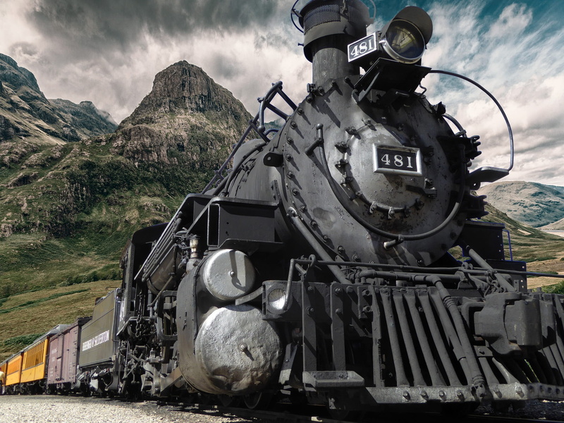 transport, nature, history, Railway, loco, outdoors, nostalgia, transportation, train, steam, Steam, day, land vehicle, gleise, mountain, travel, train - vehicle