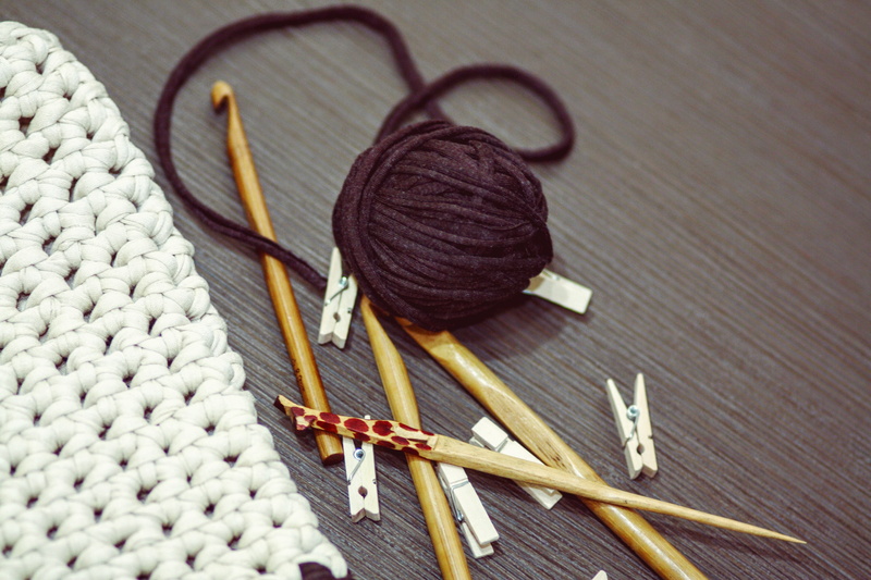 close-up, diy, knitting needle, pattern, matchstick, cotton, 4K, occupation, craft, wool, crochet, textile, crocheting, yarn, brown, knit, still life