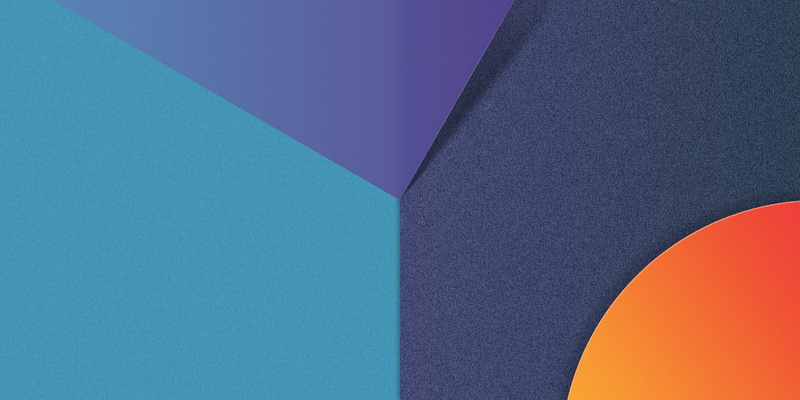 LG G6, 2K, Material design, Colorful, Stock