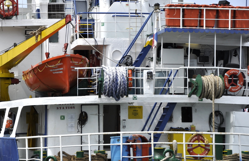 nature, transportation, atlantic, ship, container, anchorage, river, rope, 4K, leash, nautical vessel, railing, boot, accessories, festmacherleine, lifebelt