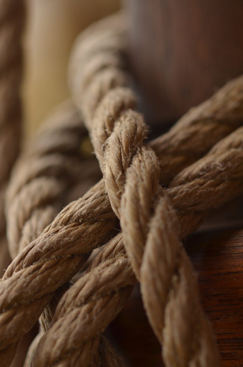 woven, dew, knitting, tied knot, tied up, backgrounds, ship traffic jams, wood - material, day, cordage, outdoors, close-up, still life, ship, 4K, textured