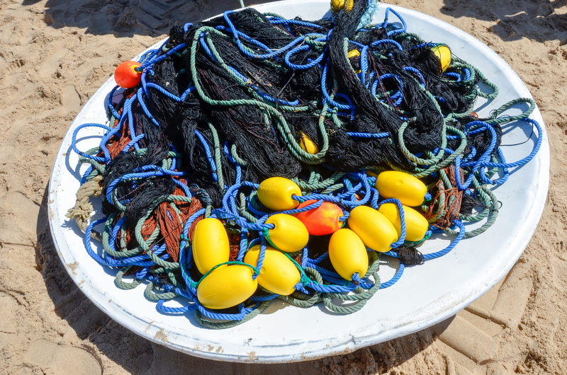 2K, fixing, abstract, standard, commercial fishing net, connectedness, outdoors, knitting, fish, structures, leash, beach, dry, day, no people, still life
